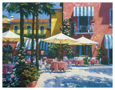 Inn at Lake Garda Print Inn at Lake Garda Print