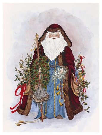 Celestial Santa Print Celestial Santa Print
