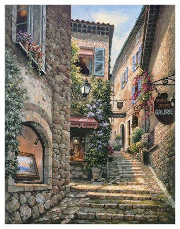 Gallery Steps Print Gallery Steps Print