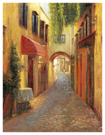 Shady Alley Print Shady Alley Print