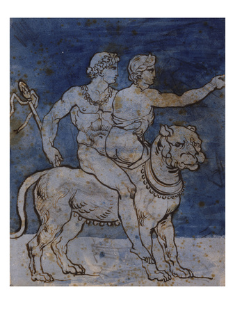 Bacchus and Ariadne Seated on a Leopard