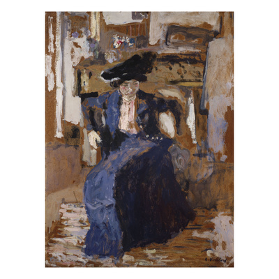 Woman in Blue
