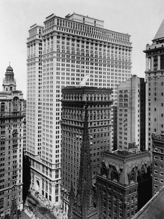 The Equitable Building, New York Stretched Canvas Print