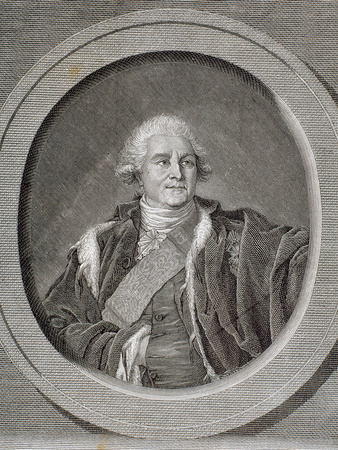 Last King of Poland (1764-1795). Abdicated in 1795 (Third Division of Poland) Bytreibmann Stretched Canvas Print