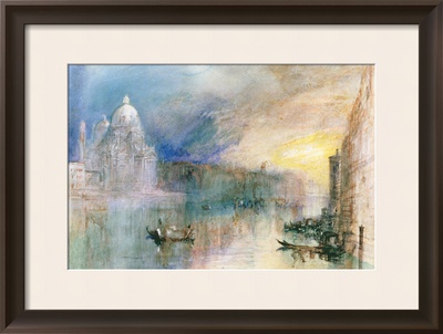 Venice: Grand Canal with Santa Maria Della Salute