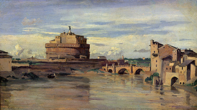 Castel Sant Angelo and the River Tiber