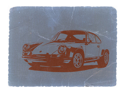 Porsche 911 Stretched Canvas Print
