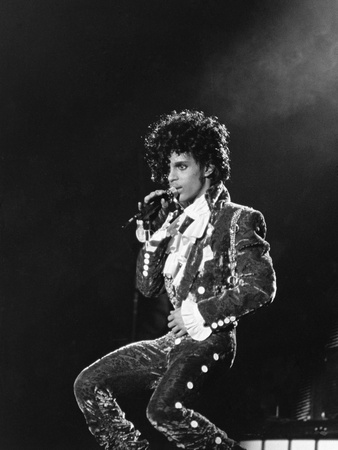 Prince and The Revolution - 1984 Stretched Canvas Print