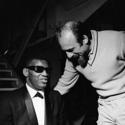 Ray Charles - 1960 Stretched Canvas Print