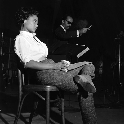 Eartha Kitt Stretched Canvas Print