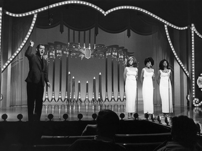 The Supremes Stretched Canvas Print