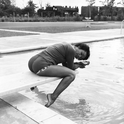 Eartha Kitt - 1959 Stretched Canvas Print