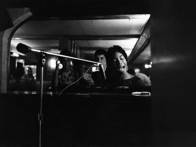 Nina Simone - 1959 Stretched Canvas Print