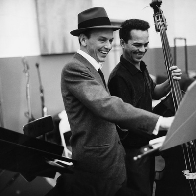 Frank Sinatra, - 1958 Stretched Canvas Print