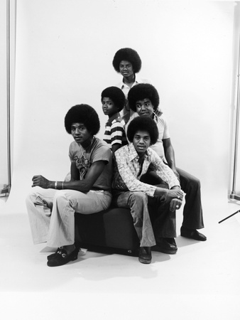 Michael Jackson, The Jackson Five Stretched Canvas Print