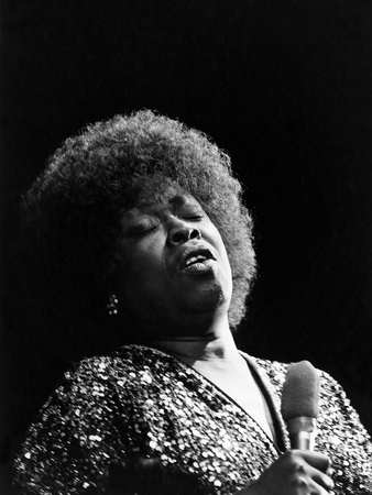 Sarah Vaughan - Colorado 1975 Stretched Canvas Print