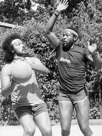 Marvin Gaye - 1976 Stretched Canvas Print