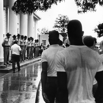 Bogalusa Protest Stretched Canvas Print