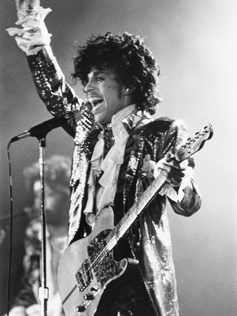Prince - 1985 Stretched Canvas Print