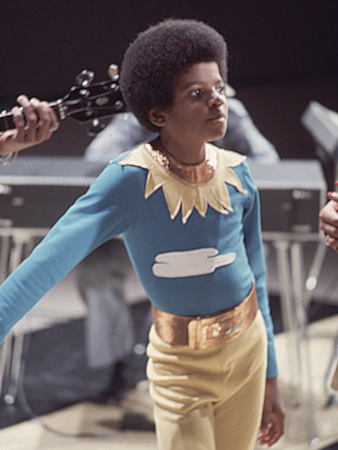 Michael Jackson - 1971 Stretched Canvas Print