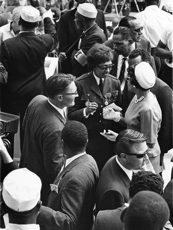 March on Washington - 1963 Stretched Canvas Print