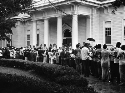 Bogalusa Protest - 1965 Stretched Canvas Print