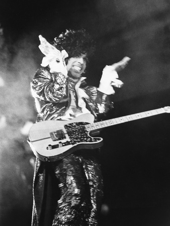 Prince - 1985 Stretched Canvas Print
