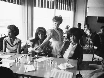 The Supremes Stretched Canvas Print