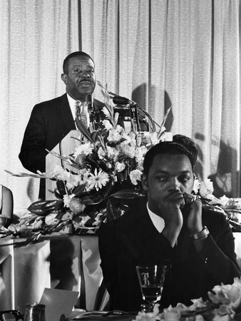 Ralph Abernathy, SCLC Convention - 1967 Stretched Canvas Print