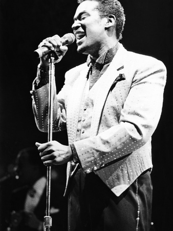 Luther Vandross - 1986 Stretched Canvas Print