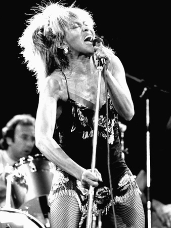 Tina Turner Stretched Canvas Print