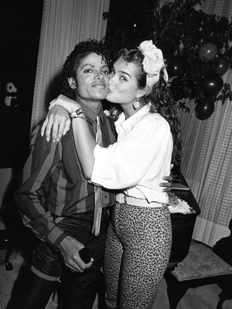 Michael Jackson - 1984 Stretched Canvas Print
