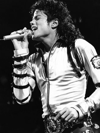 Michael Jackson Stretched Canvas Print