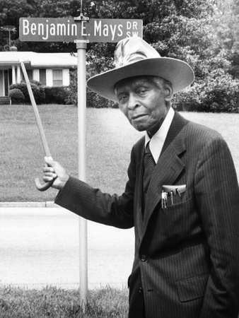 Dr. Benjamin E. Mays - 1981 Stretched Canvas Print