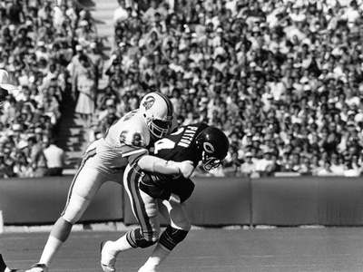 Walter Payton Stretched Canvas Print