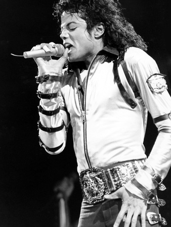 Michael Jackson Stretched Canvas Print