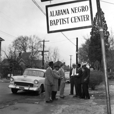Montgomery Bus Boycott - 1956 Stretched Canvas Print