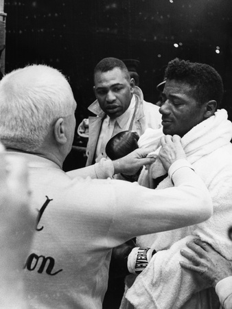 Floyd Patterson Stretched Canvas Print