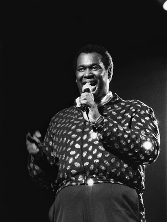 Luther Vandross - 1986 Stretched Canvas Print