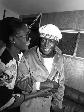 Miles Davis - 1983 Stretched Canvas Print