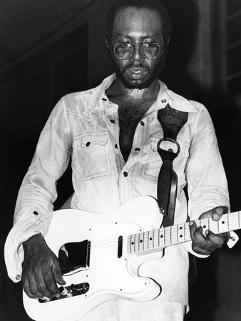 Curtis Mayfield Stretched Canvas Print
