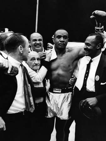 Sonny Liston - 1962 Stretched Canvas Print