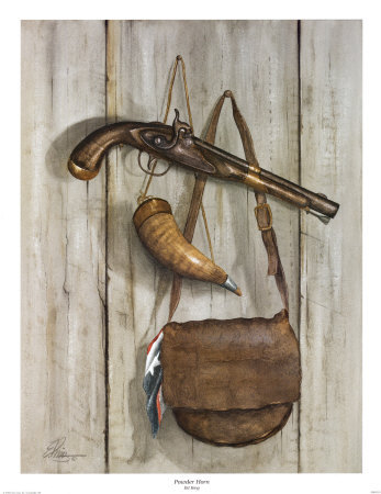 Powder Horn Print Powder Horn Print