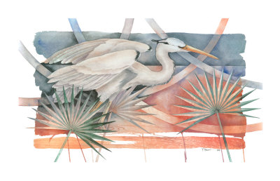 Heron I Print Heron I Print