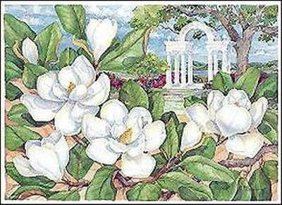 Magnolia Gazebos Print Magnolia Gazebos Print