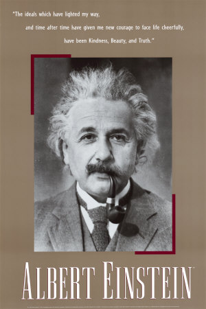 Albert Einstein Poster Albert Einstein Poster
