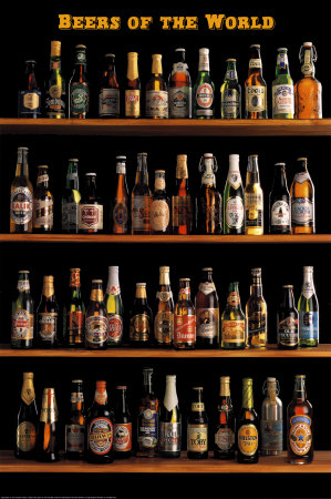 Beers of The World Poster Beers of The World Poster