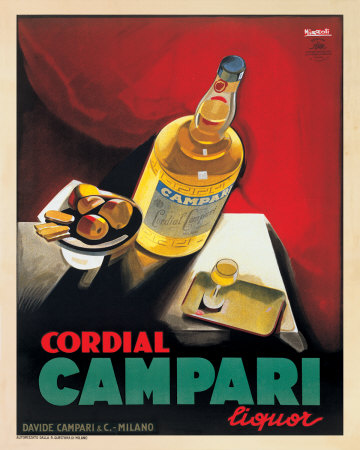 Cordial Campari Print by