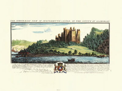 Oystermouth Castle Print Oystermouth Castle Print