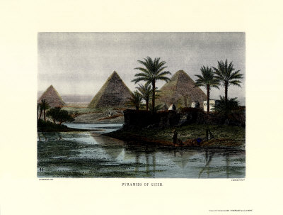Pyramids of Gizeh Print Pyramids of Gizeh Print